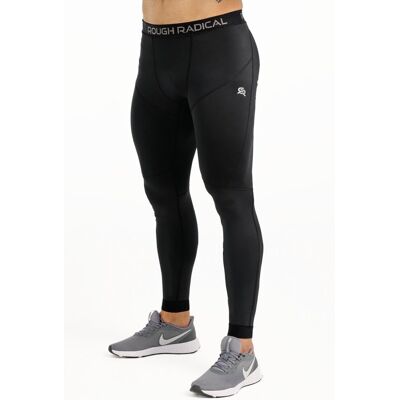 Rough Radical, Legginsy męskie do biegania Tight, Czarny, rozm. S Rough Radical, Legginsy męskie do biegania Tight, Czarny, rozm. S