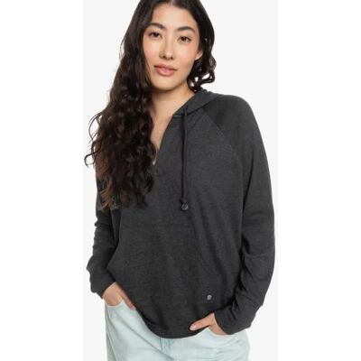 ROXY Destination Surf - bluza z kapturem dla kobiet ROZMIAR. L antracyt ROXY Destination Surf - bluza z kapturem dla kobiet ROZMIAR. L antracyt