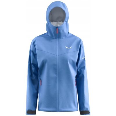 Inny producent Salewa Puez Aqua 4 PTX Kurtka Przeciwdeszczowa Damska - morning blue, rozmiar XS Inny producent Salewa Puez Aqua 4 PTX Kurtka Przeciwdeszczowa Damska - morning blue, rozmiar XS