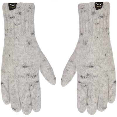 Salewa - Walk Wool Gloves - Szary - L - rękawiczki Salewa - Walk Wool Gloves - Szary - L - rękawiczki