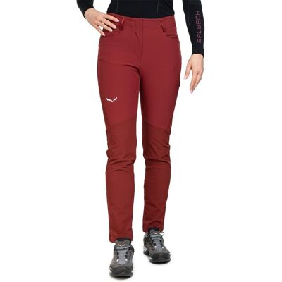 Salewa Spodnie trekkingowe damskie Agner DST Women czerwone 36_S Salewa Spodnie trekkingowe damskie Agner DST Women czerwone 36_S