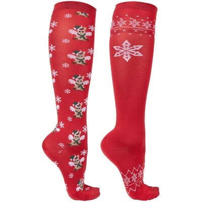 Inny producent Skarpetki Qhp Merrychristmas 2 Pary Czerwone, Rozmiar: 39-42 Inny producent Skarpetki Qhp Merrychristmas 2 Pary Czerwone, Rozmiar: 39-42