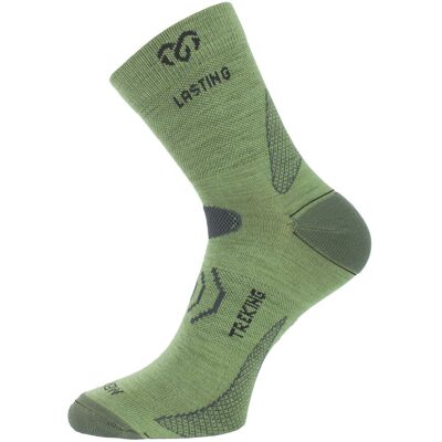SKARPETY TREKKINGOWE LASTING TNW 75% MERINO WOOL ZIELONY (608) S (34-37) SKARPETY TREKKINGOWE LASTING TNW 75% MERINO WOOL ZIELONY (608) S (34-37)