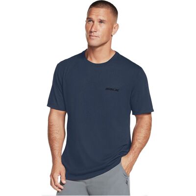 Skechers Dri-Release Skx Tee M1ts274-Nvy Męski T-Shirt Kompresyjny Granatowy Skechers Dri-Release Skx Tee M1ts274-Nvy Męski T-Shirt Kompresyjny Granatowy