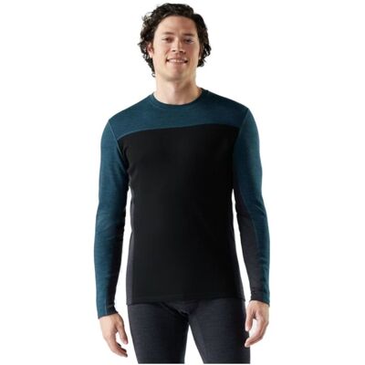 Smartwool Koszulka Termoaktywna Męska Classic Thermal Merino Base Layer Colorblock Crew Boxed Czarna M Smartwool Koszulka Termoaktywna Męska Classic Thermal Merino Base Layer Colorblock Crew Boxed Czarna M
