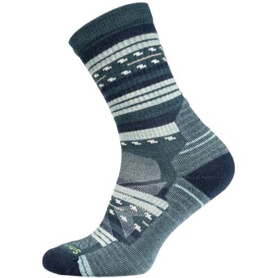Smartwool Skarpety Trekkingowe Damskie Performance Hike Light Cushion Margarita Crew Women Niebieskie S_34_37 Smartwool Skarpety Trekkingowe Damskie Performance Hike Light Cushion Margarita Crew Women Niebieskie S_34_37