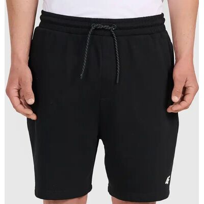 Spodenki Męskie 4F Sportowe Szorty Basic Bawełna Czarne 4FWMM00TSHOM0836 4XL Spodenki Męskie 4F Sportowe Szorty Basic Bawełna Czarne 4FWMM00TSHOM0836 4XL