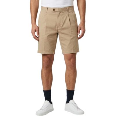 Spodenki męskie Hackett London Sanderson Tailored chino beżowe krótkie-W46 Spodenki męskie Hackett London Sanderson Tailored chino beżowe krótkie-W46
