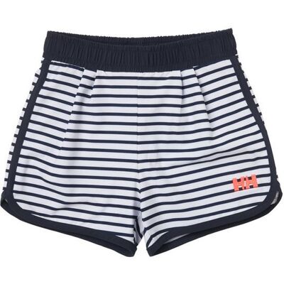 Spodenki szorty Helly Hansen JR THALIA biało granatowe paski 122 Spodenki szorty Helly Hansen JR THALIA biało granatowe paski 122