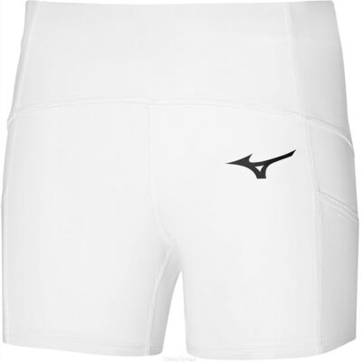 Spodenki Tenisowe Damskie Mizuno Short Tight Białe Xl Spodenki Tenisowe Damskie Mizuno Short Tight Białe Xl
