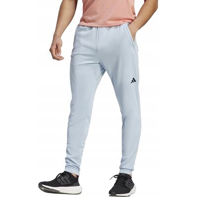 Spodnie adidas TR-ES+ Pant HZ3111 niebieski M Spodnie adidas TR-ES+ Pant HZ3111 niebieski M