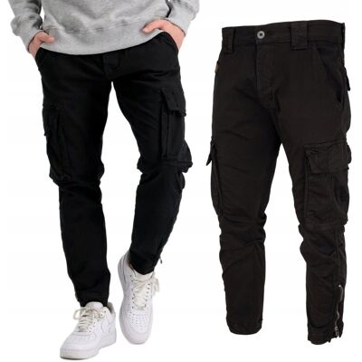 Spodnie Alpha Industries Task Force Pant 106203 03 Czarne 34 Spodnie Alpha Industries Task Force Pant 106203 03 Czarne 34