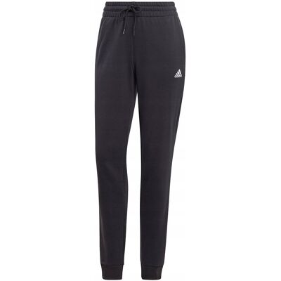 Spodnie damskie adidas Essentials Linear French Terry Cuffed czarne IC6868 Spodnie damskie adidas Essentials Linear French Terry Cuffed czarne IC6868