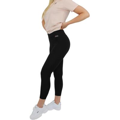 Spodnie damskie Fila 683348002 FELIZE 7/8 LEGG Czarne Spodnie damskie Fila 683348002 FELIZE 7/8 LEGG Czarne