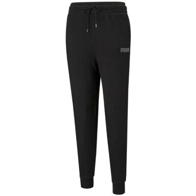 Spodnie Damskie Puma Modern Basics High Czarne 585937 01-L Spodnie Damskie Puma Modern Basics High Czarne 585937 01-L