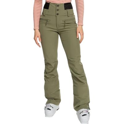 Spodnie Damskie Roxy Rising High Shell Snow Narciarskie Khaki-S Spodnie Damskie Roxy Rising High Shell Snow Narciarskie Khaki-S