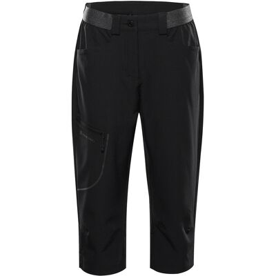 Spodnie damskie trekkingowe za kolano Alpine Pro Wedera 2 k.czarny r.46 Spodnie damskie trekkingowe za kolano Alpine Pro Wedera 2 k.czarny r.46