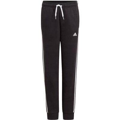 Spodnie dla dzieci adidas Essentials 3 Stripes Pant czarne GQ8897-128cm Spodnie dla dzieci adidas Essentials 3 Stripes Pant czarne GQ8897-128cm
