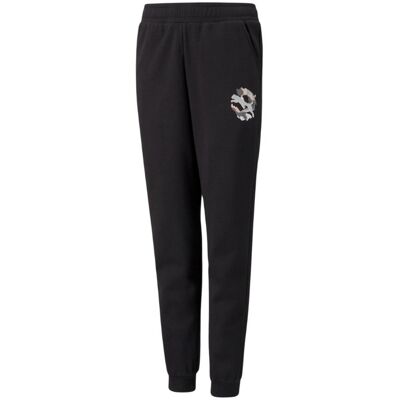 Spodnie Dla Dzieci Puma Alpha Sweatpants Fl Czarne 589235 01-128Cm Spodnie Dla Dzieci Puma Alpha Sweatpants Fl Czarne 589235 01-128Cm