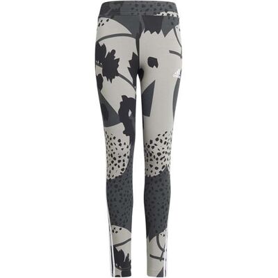 adidas Ikony Sport z Bawełny 3 Paski Dzikie Kształty - Legginsy adidas Ikony Sport z Bawełny 3 Paski Dzikie Kształty - Legginsy