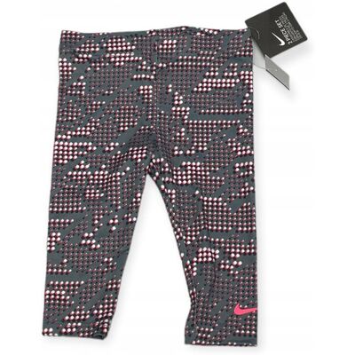 Nike Spodnie leginsy dziewczynka 12 M 74-80 Nike Spodnie leginsy dziewczynka 12 M 74-80