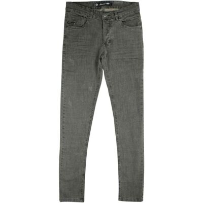 Inny producent Spodnie męskie RG512 jeansy szare klasyczne slimy-S Inny producent Spodnie męskie RG512 jeansy szare klasyczne slimy-S