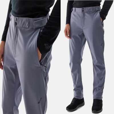 F4 SPODNIE MĘSKIE TREKKINGOWE S 4F SPORTOWE SOFTSHELLOWE TFTRM0783 AW24 F4 SPODNIE MĘSKIE TREKKINGOWE S 4F SPORTOWE SOFTSHELLOWE TFTRM0783 AW24