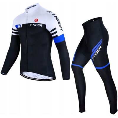 SPODNIE ROWEROWE BLUZA OCIEPLANY KOMPLET MĘSKI Z WKŁADKĄ ŻELOWĄ X-TIGER XL SPODNIE ROWEROWE BLUZA OCIEPLANY KOMPLET MĘSKI Z WKŁADKĄ ŻELOWĄ X-TIGER XL