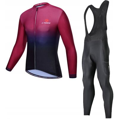 Spodnie Rowerowe Bluza Ocieplany Komplet Męski Z Wkładką Żelową X-Tiger Xl Spodnie Rowerowe Bluza Ocieplany Komplet Męski Z Wkładką Żelową X-Tiger Xl