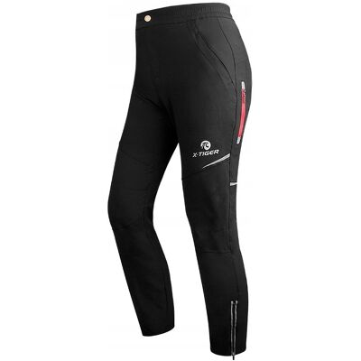 Spodnie Rowerowe Kolarskie Męskie Lekkie Termiczne Oddychające X-Tiger 4XL Spodnie Rowerowe Kolarskie Męskie Lekkie Termiczne Oddychające X-Tiger 4XL