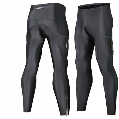 X-Tiger Spodnie Rowerowe Męskie Wiosenne Legginsy Z Wkładką Żelową Termoaktywne L X-Tiger Spodnie Rowerowe Męskie Wiosenne Legginsy Z Wkładką Żelową Termoaktywne L