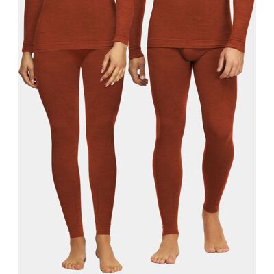 Spodnie termoaktywne unisex Alpinus Merino Aoraki pomara��czowe ciep��a XS Spodnie termoaktywne unisex Alpinus Merino Aoraki pomara��czowe ciep��a XS