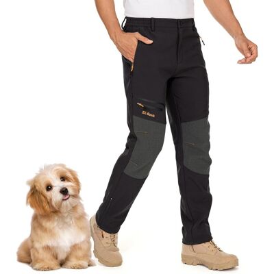Inny producent Spodnie Trekkingowe Męskie Softshell Wodoodporne Wygodne Ocieplane Czarne Inny producent Spodnie Trekkingowe Męskie Softshell Wodoodporne Wygodne Ocieplane Czarne
