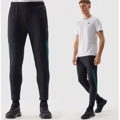 Spodnie Treningowe Męskie 4F Sportowe Szybkoschnące Czarne 4FWSS24TFTRM453 3XL Spodnie Treningowe Męskie 4F Sportowe Szybkoschnące Czarne 4FWSS24TFTRM453 3XL