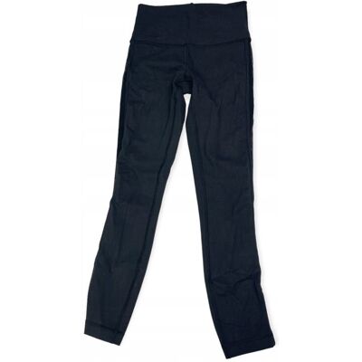 inna (Inny) Sportowe legginsy damskie czarne LULULEMON XS inna (Inny) Sportowe legginsy damskie czarne LULULEMON XS