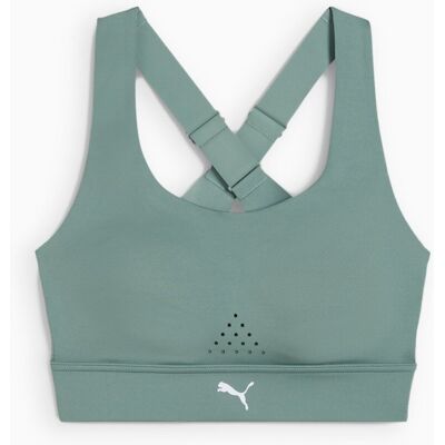 Stanik sportowy damski Puma PWRBREATHE RUN zielony 52507431 r M Stanik sportowy damski Puma PWRBREATHE RUN zielony 52507431 r M