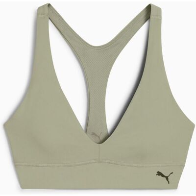 Stanik sportowy damski Puma SHAPELUXE PLUNGE zielony 52748182 r M Stanik sportowy damski Puma SHAPELUXE PLUNGE zielony 52748182 r M