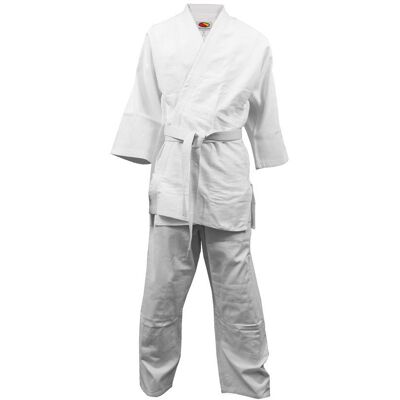 Strój do judo 350g SMJ Sport z pasem 130 Strój do judo 350g SMJ Sport z pasem 130