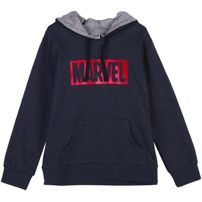 Cerda Sudadera Con Capucha Cotton Brushed Marvel Dark Blue Cerda Sudadera Con Capucha Cotton Brushed Marvel Dark Blue