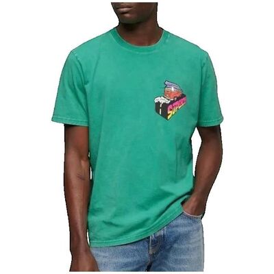 Superdry Neon Travel Luźny T-shirt z krótkim rękawem Superdry Neon Travel Luźny T-shirt z krótkim rękawem