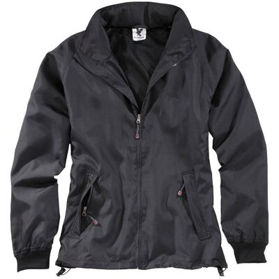 Surplus Kurtka Windbreaker Basic Stalowa - Grafitowy - S Surplus Kurtka Windbreaker Basic Stalowa - Grafitowy - S