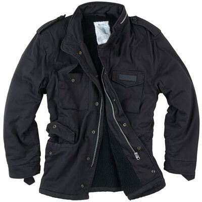 Surplus Kurtka Zimowa Paratrooper Czarna - Czarny - Xxl Surplus Kurtka Zimowa Paratrooper Czarna - Czarny - Xxl