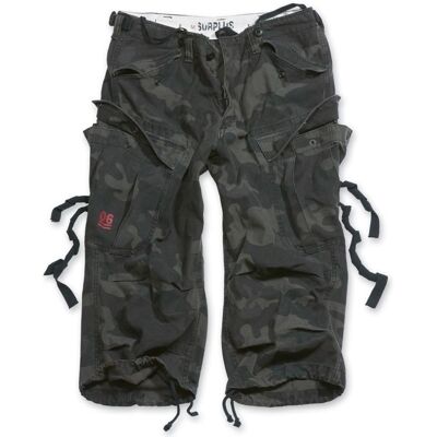 Surplus Szorty 3/4 M65 Engineer Black Camo - Black Camo - M Surplus Szorty 3/4 M65 Engineer Black Camo - Black Camo - M