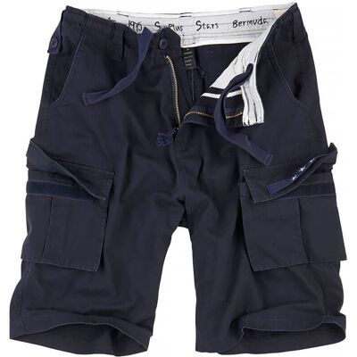 Surplus Szorty Bermuda Stars Granatowe - Granatowy - XL Surplus Szorty Bermuda Stars Granatowe - Granatowy - XL