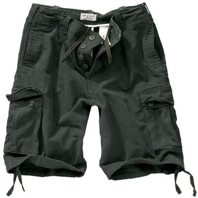Surplus Szorty Vintage Czarne - Czarny - M Surplus Szorty Vintage Czarne - Czarny - M