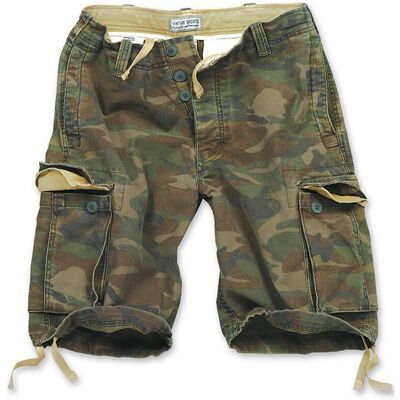 Surplus Szorty Vintage Woodland - Woodland - L Surplus Szorty Vintage Woodland - Woodland - L