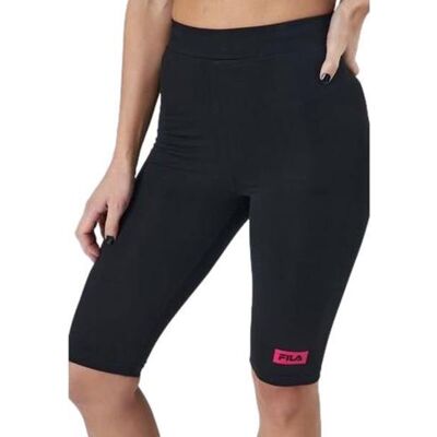 Szorty damskie Fila FAW014080009 BELMONTE LEGGINGS Czarne Szorty damskie Fila FAW014080009 BELMONTE LEGGINGS Czarne