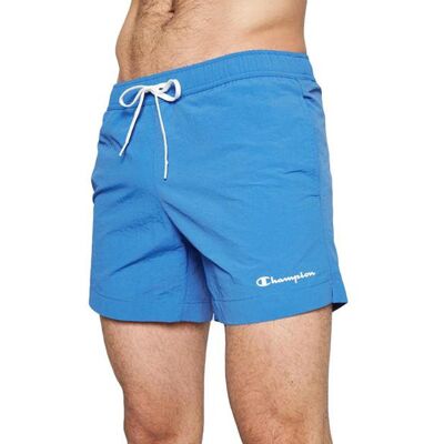 Szorty męskie Champion 216069BS007 BEACHSHORT Niebieskie Szorty męskie Champion 216069BS007 BEACHSHORT Niebieskie