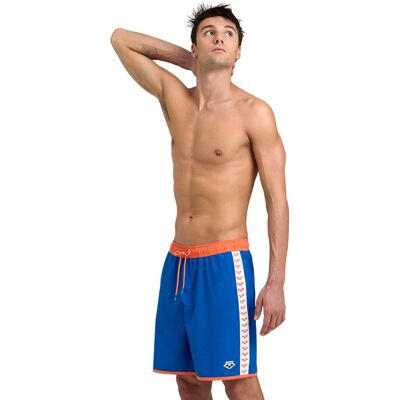 Szorty Sportowe Arena Icons Team Stripe Bermuda Royal Blue/Orange R.XS Szorty Sportowe Arena Icons Team Stripe Bermuda Royal Blue/Orange R.XS