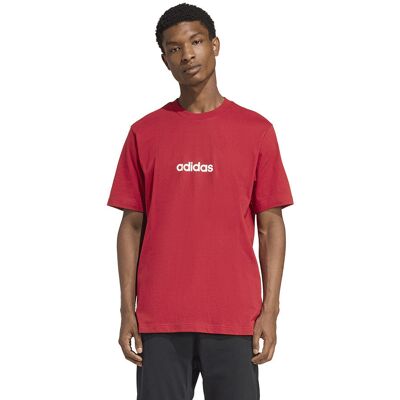 T-Shirt adidas Single Jersey Linear Tee KC0881 czerwony M T-Shirt adidas Single Jersey Linear Tee KC0881 czerwony M